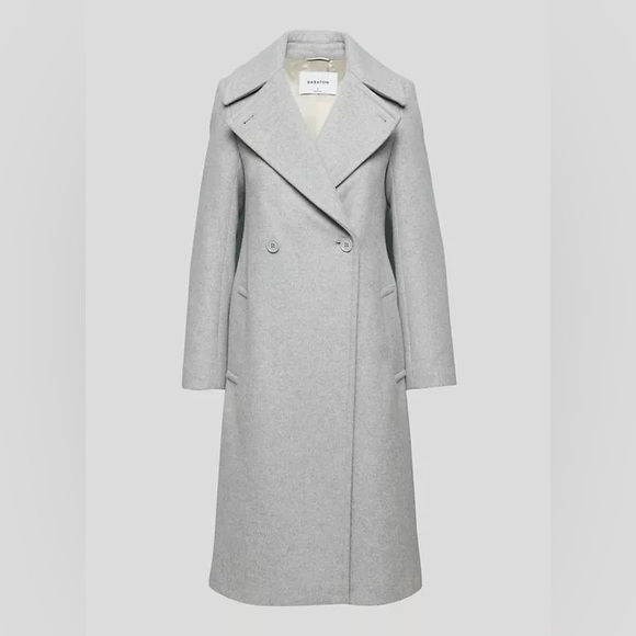 ARITZIA Babaton Benton Wool CoatHeather CometSize Small